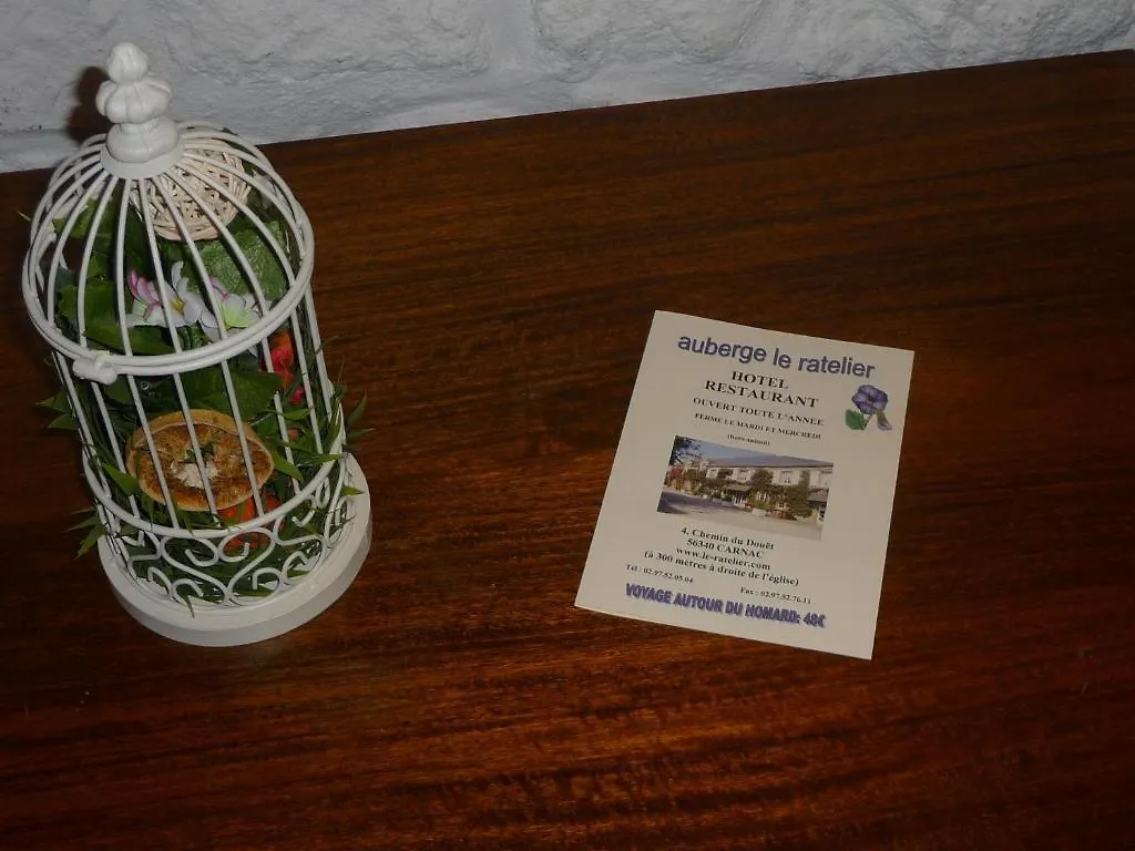 Logis Hotel Et Restaurant Auberge Le Ratelier Carnac
